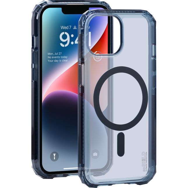 SoSkild Defend Magnetic Case in smokey grey voor iPhone 15