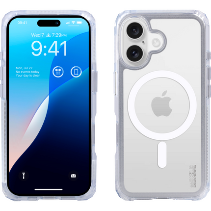 SoSkild iPhone 16 Defend Magnetic Case - Clear