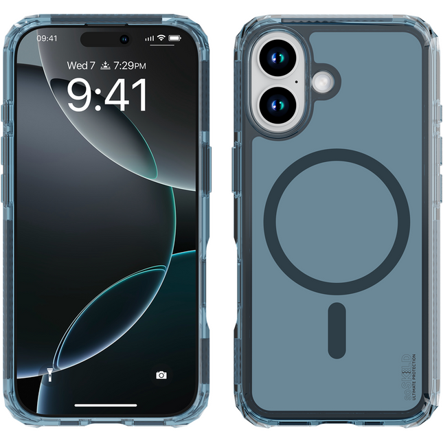SoSkild Defend Case iPhone 17 Smokey Grey - achterkant