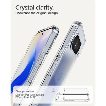 Spigen Case Google Pixel 10 / 10 Pro - Ultra Hybrid - Clear