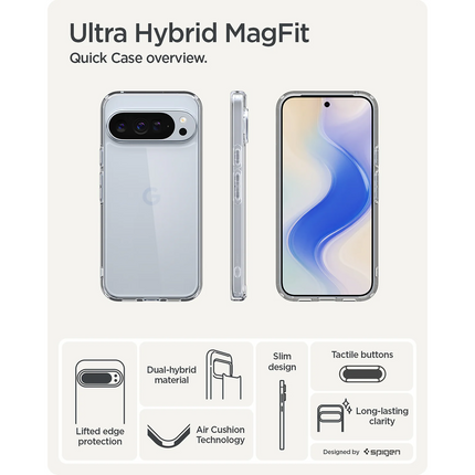 Spigen Case Google Pixel 10 Pro XL - Ultra Hybrid - Clear