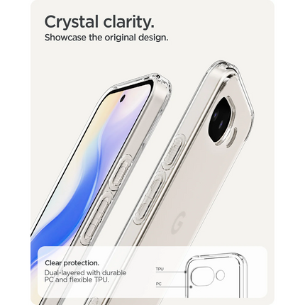 Spigen Case Google Pixel 10a - Ultra Hybrid - Clear