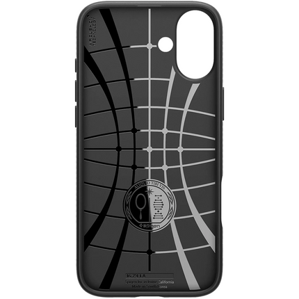 Spigen Case iPhone 16 - Liquid Air - Black