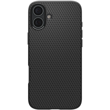 Spigen Case iPhone 16 - Liquid Air - Black