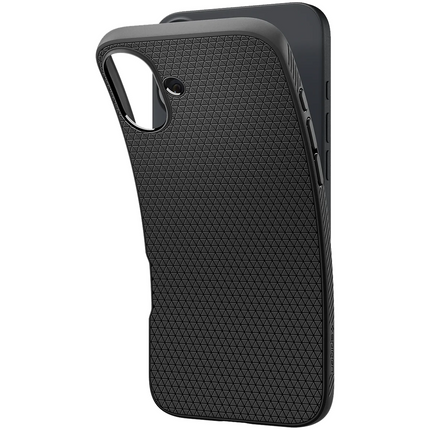 Spigen Case iPhone 16 - Liquid Air - Black