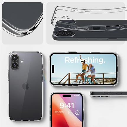 Spigen Case iPhone 16 Plus - Liquid Crystal - Clear
