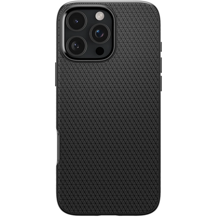 Spigen Case iPhone 16 Pro - Liquid Air - Black
