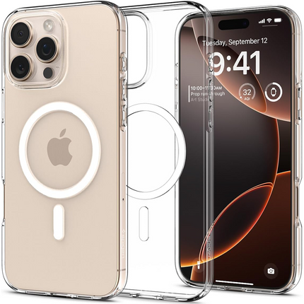 Spigen Case iPhone 16 Pro - Liquid Crystal MagFit - Clear