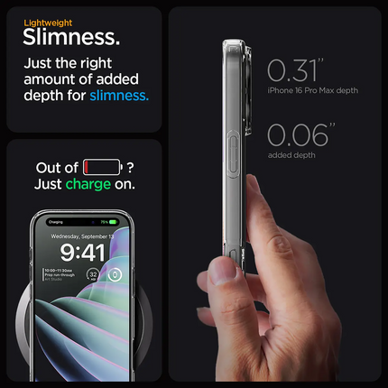 Spigen Case iPhone 16 Pro - Liquid Crystal MagFit - Clear
