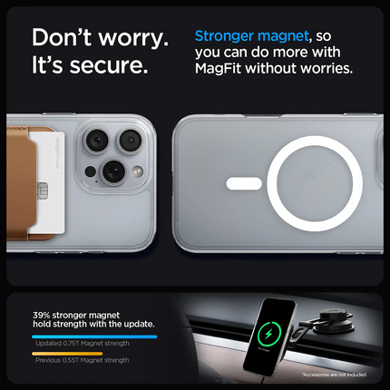 Spigen Case iPhone 16 Pro - Liquid Crystal MagFit - Clear