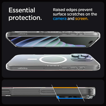 Spigen Case iPhone 16 Pro Max - Liquid Crystal MagFit - Clear