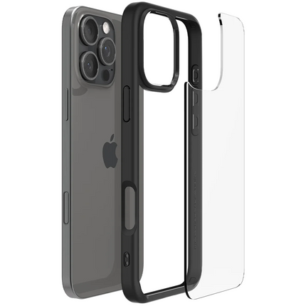 Spigen Case iPhone 16 Pro - Ultra Hybrid - Black