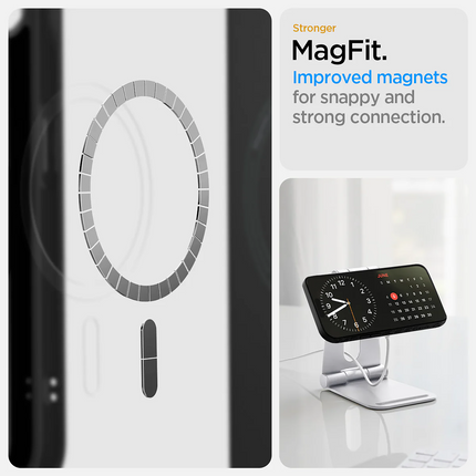 Spigen Case iPhone 17e / 16e - Liquid Air MagFit - Black