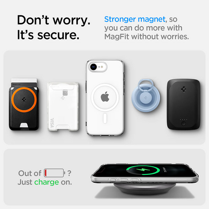 Spigen Case iPhone 17e / 16e - Liquid Crystal MagFit - Clear