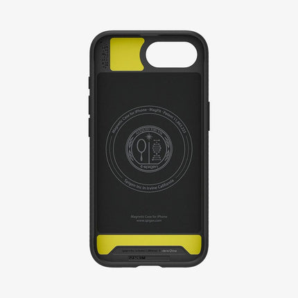 Spigen Case iPhone 17e / 16e - Rugged Armor MagFit - Black