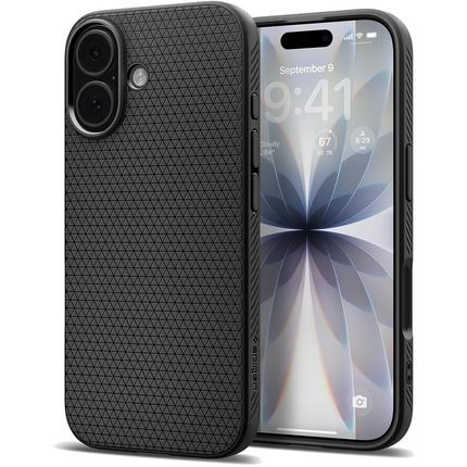 Spigen Case iPhone 17 - Liquid Air - Black