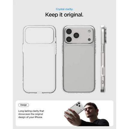 Spigen Case iPhone 17 Pro - Ultra Hybrid - Clear