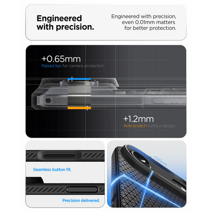 Spigen Case iPhone Air - Liquid Air - Black