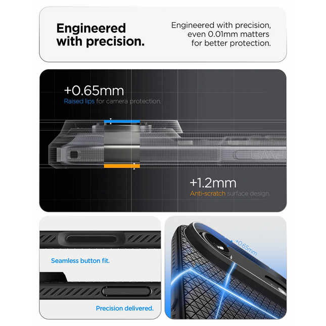 Spigen Case iPhone Air - Liquid Air - Black