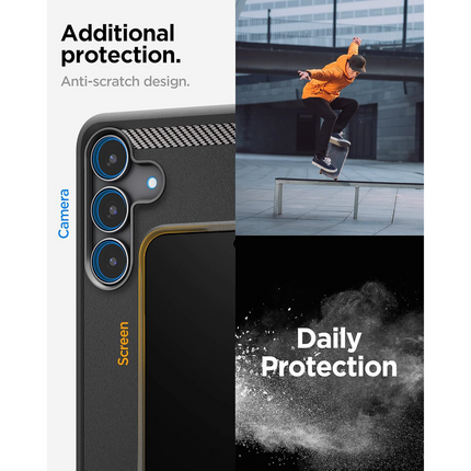 Spigen Case Samsung Galaxy S25 FE - Rugged Armor - Black