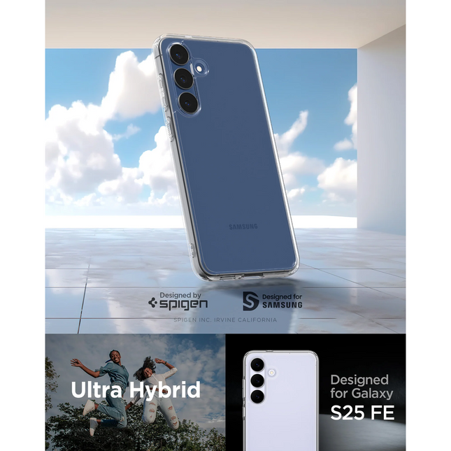 Spigen Case Samsung Galaxy S25 FE - Ultra Hybrid - Clear