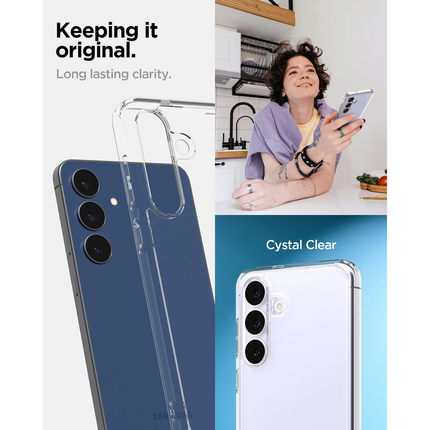 Spigen Case Samsung Galaxy S25 FE - Ultra Hybrid - Clear