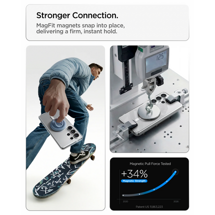 Spigen Case Samsung Galaxy S26 Ultra - Ultra Hybrid MagFit - Clear