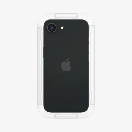 Spigen Screenprotector iPhone 13 / 13 Pro / 14 / 16e / 17e - Tempered Glas with AlignMaster 2 Pack - Clear