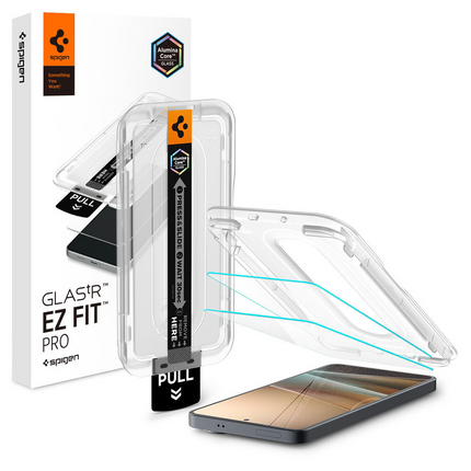 Spigen Screenprotector Samsung Galaxy S26 Plus - Tempered Glas with AlignMaster 2 Pack - Clear