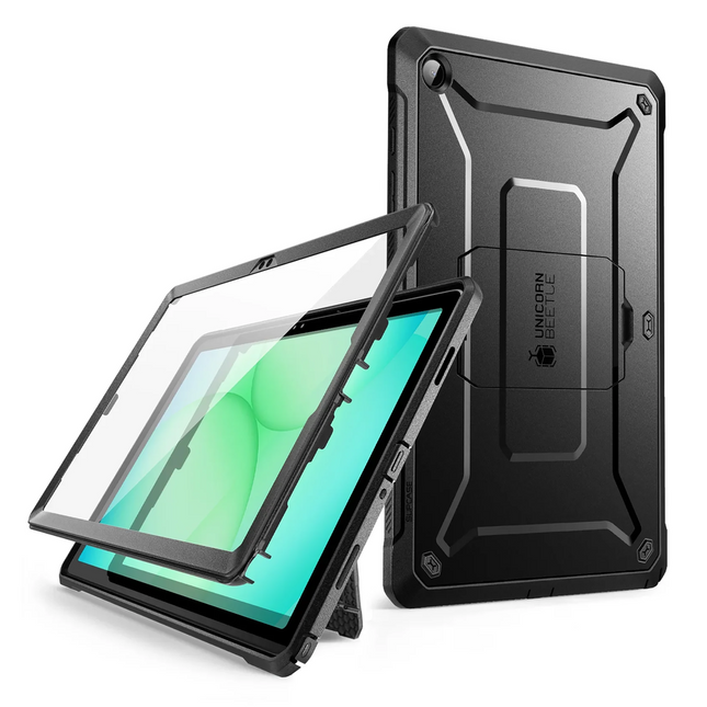 Supcase Hoes geschikt voor Samsung Galaxy Tab A11 Plus - Unicorn Beetle Pro - Black