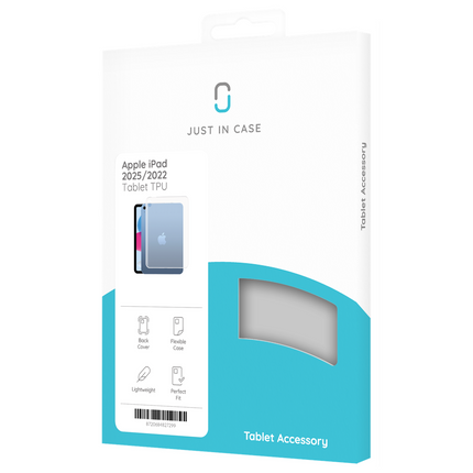 iPad 2025 (11th Gen) / iPad 2022 (10th Gen) - Soft TPU Case - Clear