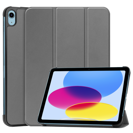 iPad 2025 (11th Gen) / iPad 2022 (10th Gen) - Smart Tri-Fold Case - Grey