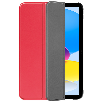 iPad 2025 (11th Gen) / iPad 2022 (10th Gen) - Smart Tri-Fold Case - Red