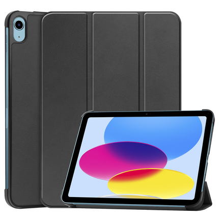 iPad 2025 (11th Gen) / iPad 2022 (10th Gen) - Smart Tri-Fold Case - Black