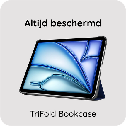 iPad Air 11 (M4 2026 / M3 2025 / M2 2024) - Smart Tri-Fold Case - Blue