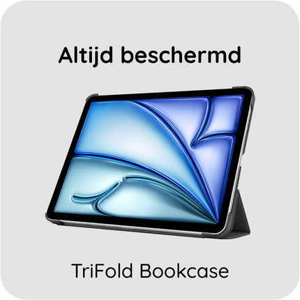iPad Air 11 (M4 2026 / M3 2025 / M2 2024) - Smart Tri-Fold Case - Grey