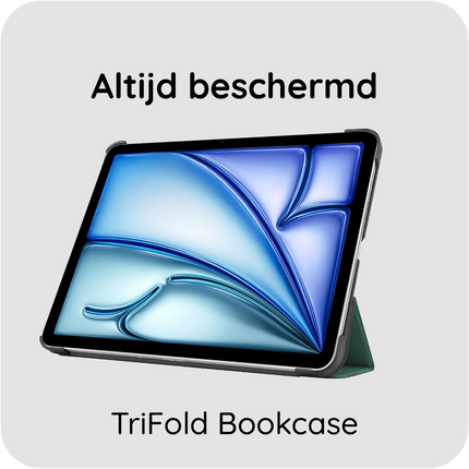 iPad Air 11 (M4 2026 / M3 2025 / M2 2024) - Smart Tri-Fold Case - Green
