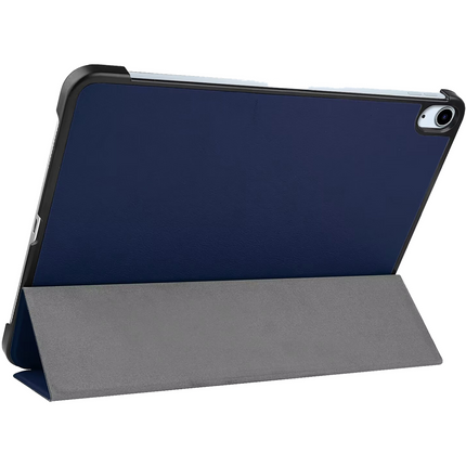 iPad Air 13 (M4 2026 / M3 2025 / M2 2024) - TriFold Smart Book Case - Blue