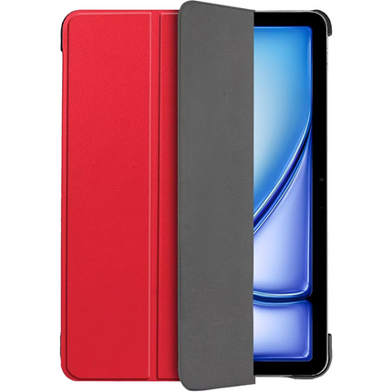 iPad Air 13 (M4 2026 / M3 2025 / M2 2024) - TriFold Smart Book Case - Red