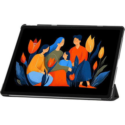 Lenovo Idea Tab Plus - TriFold Smart Book Case - Black