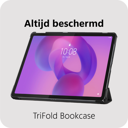 Lenovo Idea Tab - TriFold Smart Book Case - Black