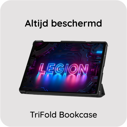 Lenovo Legion Tab (gen 5) - TriFold Smart Book Case - Black