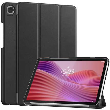 Lenovo Tab K9 / Tab One - TriFold Smart Book Case - Black