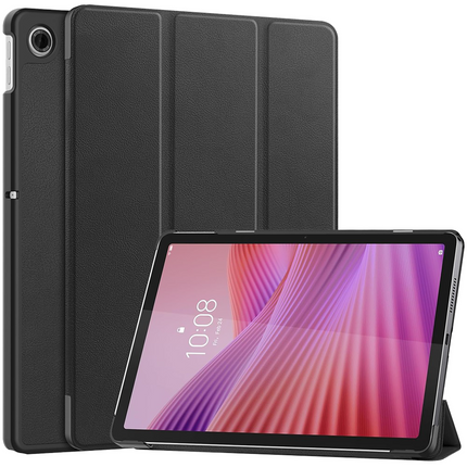 Lenovo Tab - TriFold Smart Book Case - Black