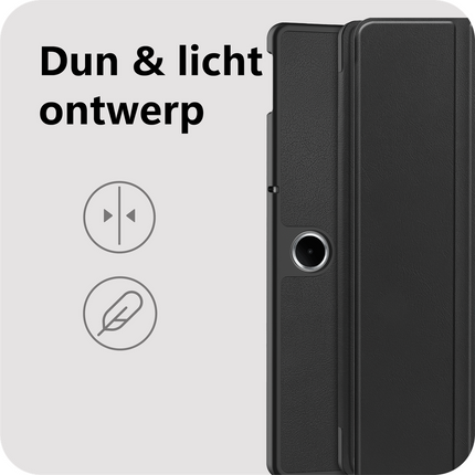 OnePlus Pad Lite - TriFold Smart Book Case - Black