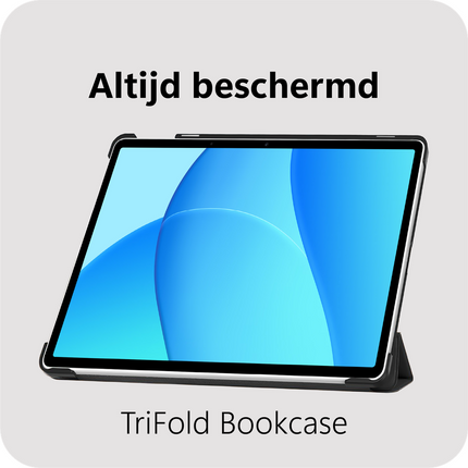 Oppo Pad SE - TriFold Smart Book Case - Black