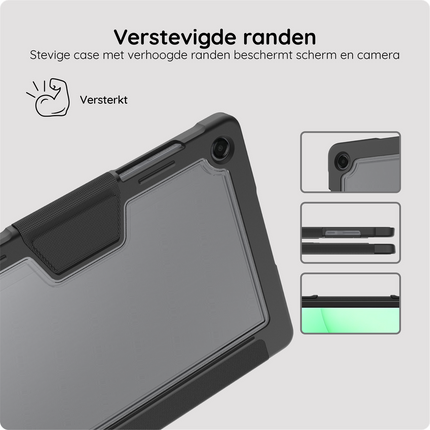 ArmorElite Case - Samsung Galaxy Tab A11 Plus / A9 Plus - Military Grade Trifold Cover - Black
