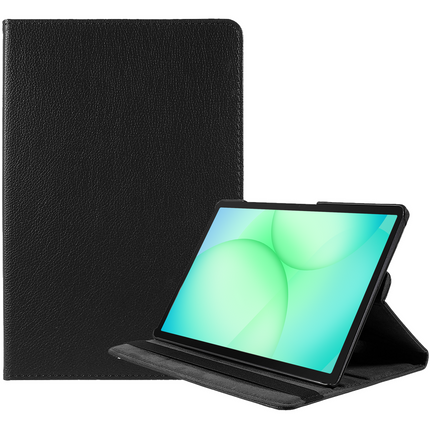 Samsung Galaxy Tab A11 - Rotating 360 Case - Black