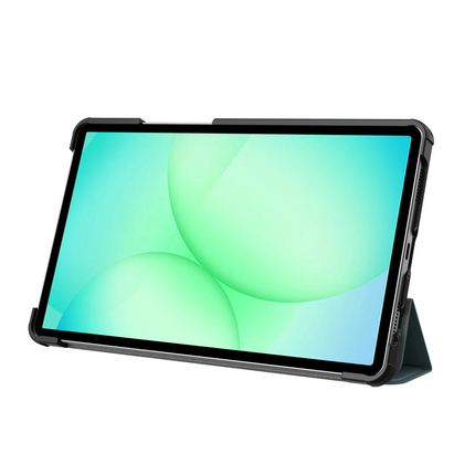 Samsung Galaxy Tab A11 Plus / A9 Plus - TriFold Smart Book Case - Green