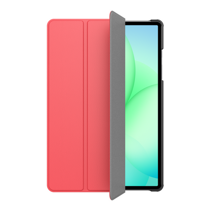 Samsung Galaxy Tab A11 Plus / A9 Plus - TriFold Smart Book Case - Red